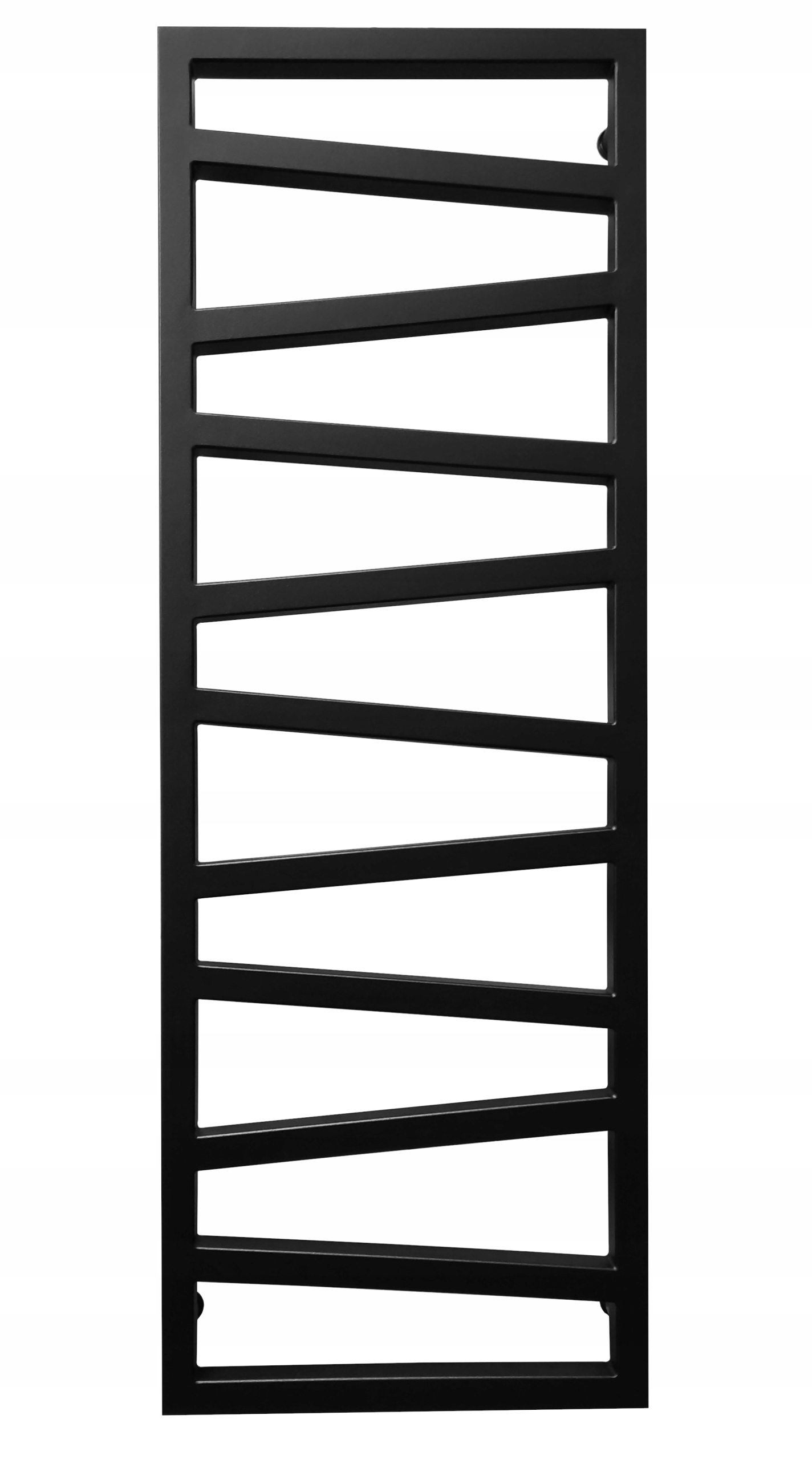 Dekoratívny kúpeľňový radiátor Onix 119x44 čierny