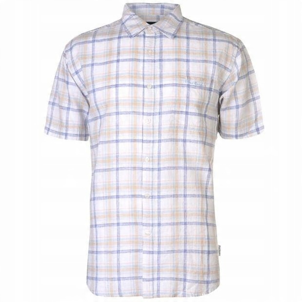 

Pierre Cardin Koszula Lniana Len Szerok. 62cm r.XL