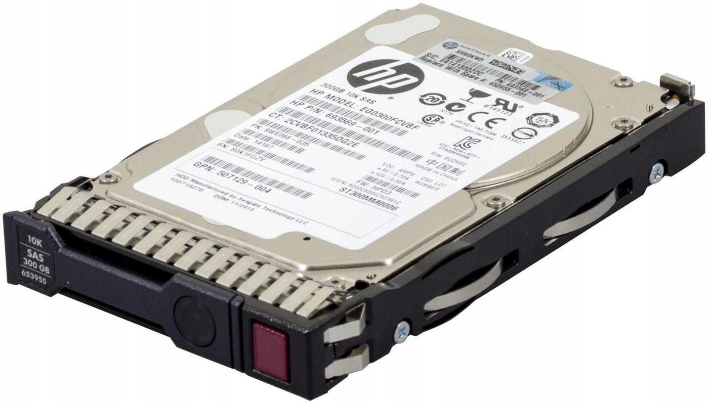 Packard Enterprise 300 Gb Sas 10.000Rpm 2.5 Inch