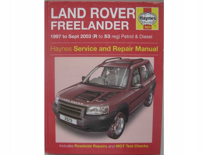 Land Rover Freelander и 1997-2003 ремонтная книга