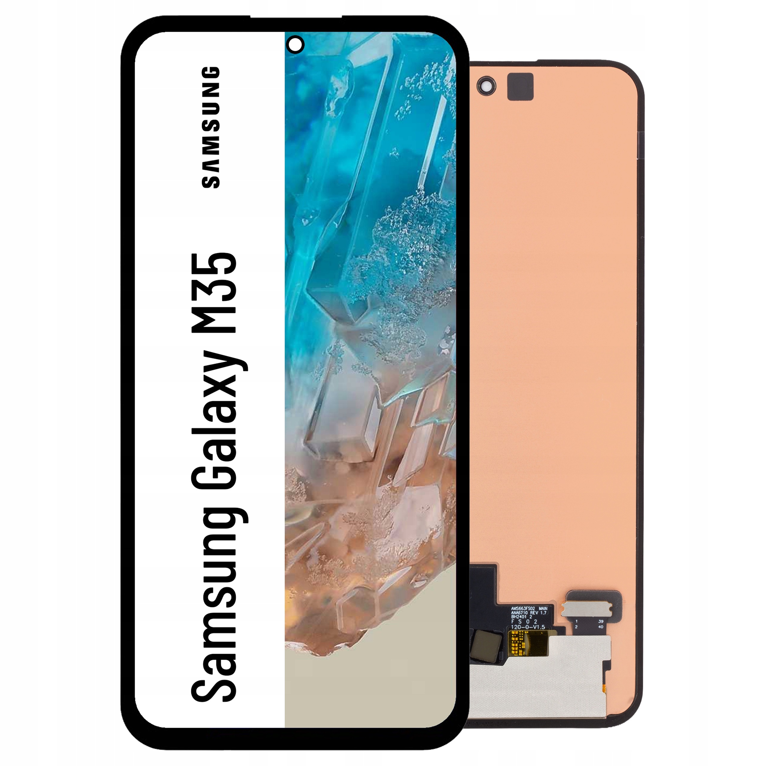 SM-M356B/DS LCD displej pre Samsung M35 Matrica Oled Big Size
