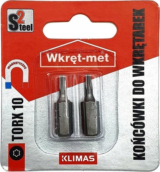 

Końcówki do wkrętarek bity torx Tx 10 -2szt.