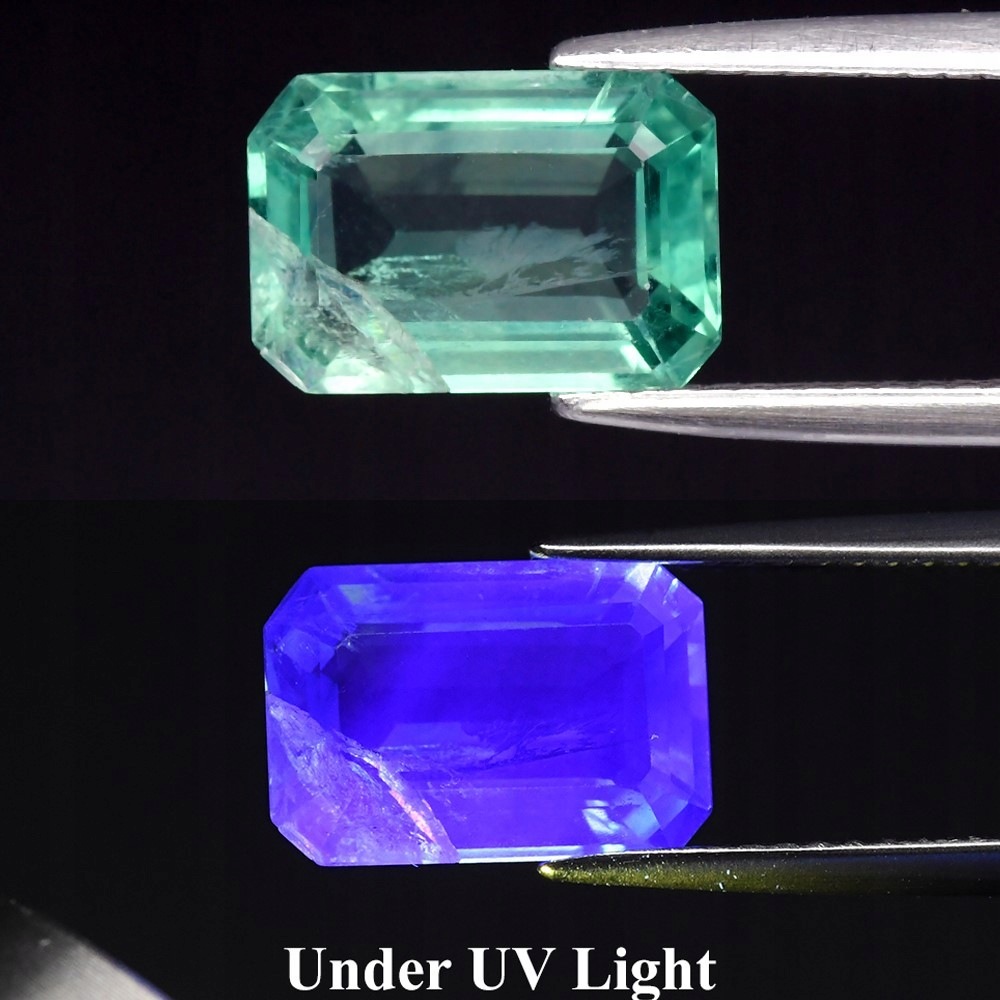 Fluorit přírodní 3,60 ct Skvělý velký kámen – video – IFL1093