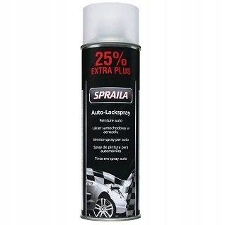Spraila Lakier Spray Farba Bezbarwny Matowy 500ML