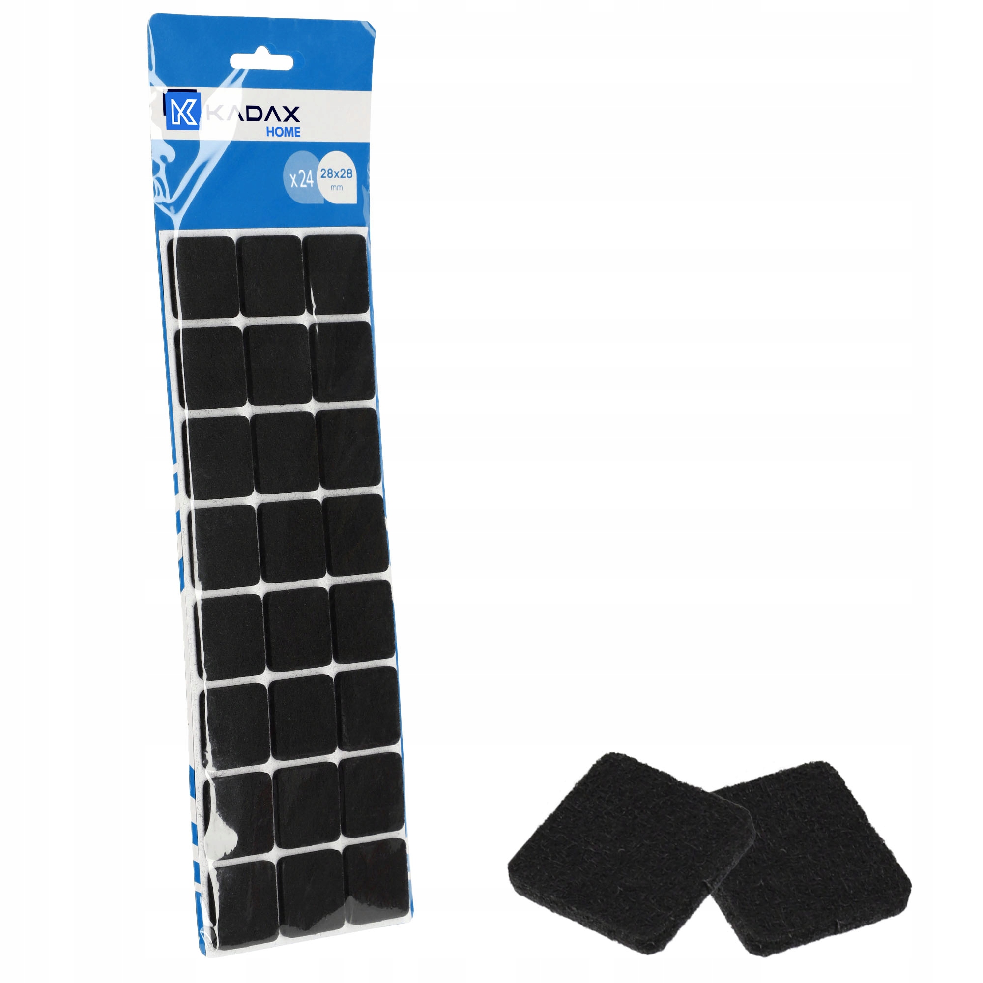 24x PODKŁADKI FILCOWE POD MEBLE KRZESŁA SAMOPRZYLEPNE ZESTAW GRUBE