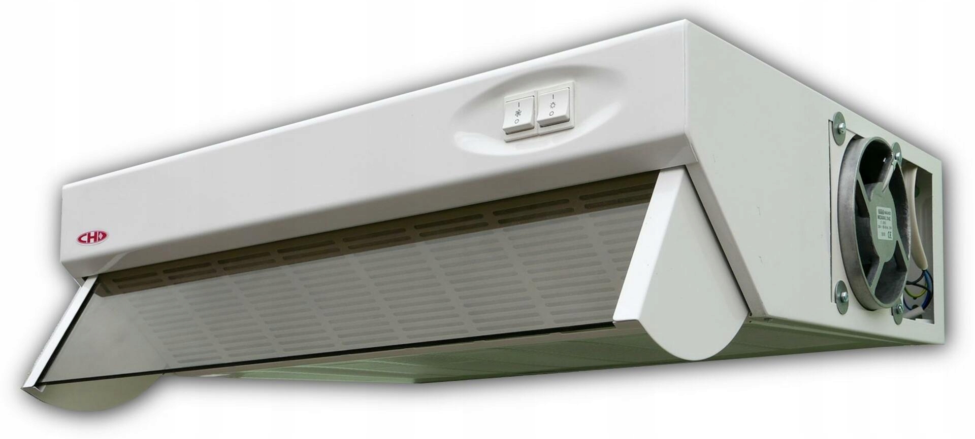 Podvesný odsávač pár Exihand Ch 100 60 cm biely pravý odťah