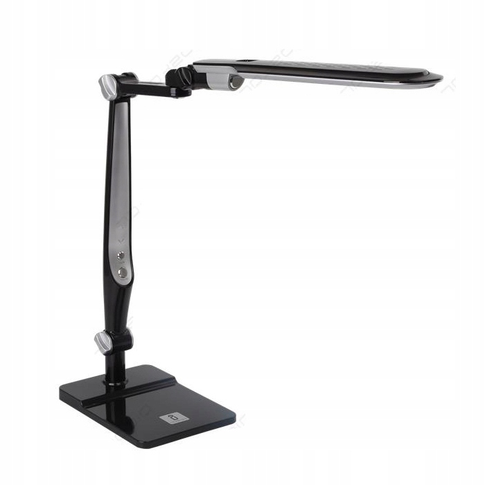 Lampka biurkowa kreślarska Led 3 barwy 9W czarna