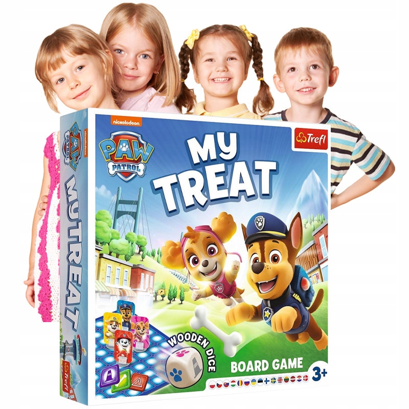 Gra PSI PATROL Mój Smakołyk PREZENT DLA DZIECKA