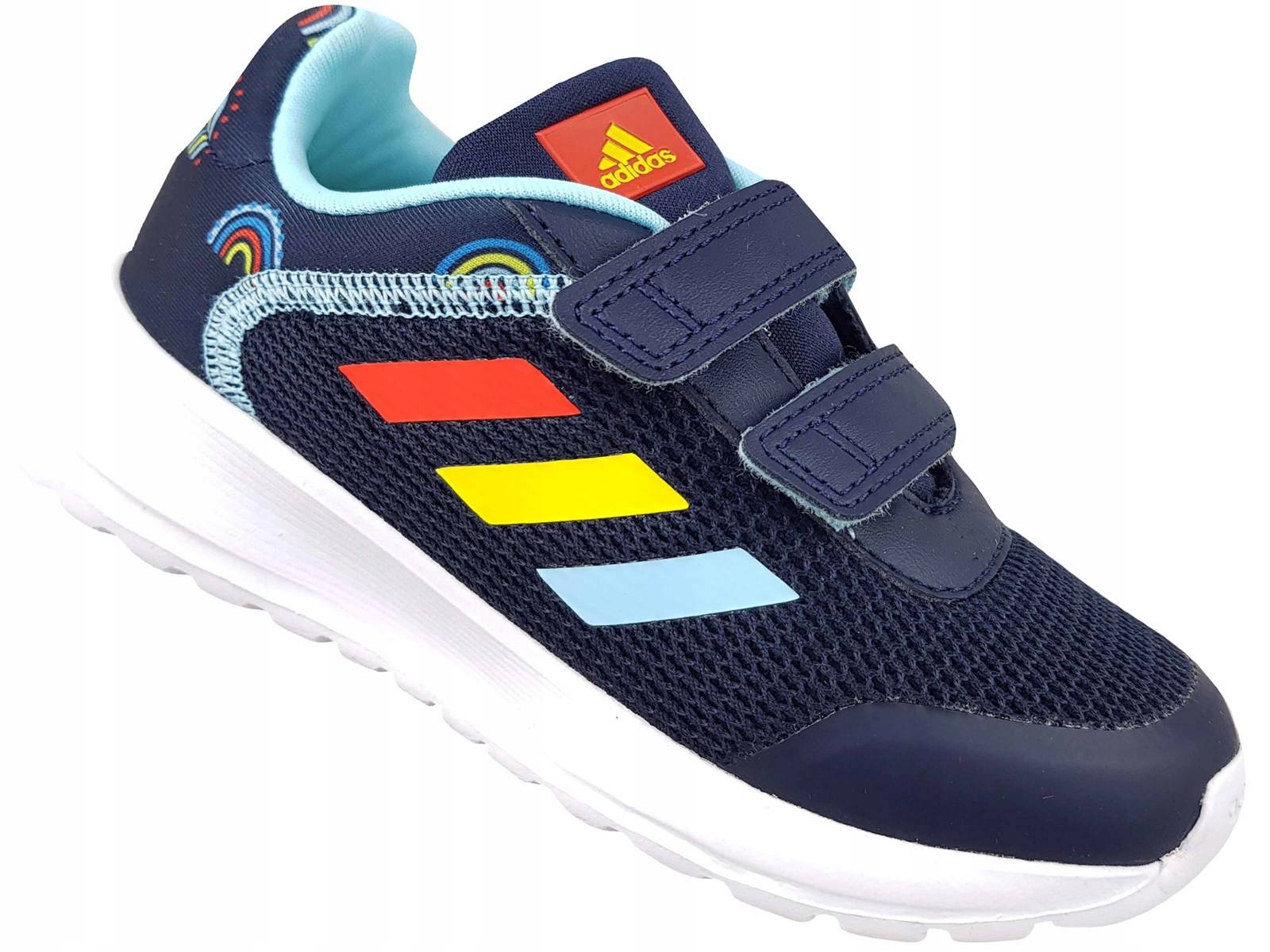 

Adidas Tensaur Buty Dziecięce Rzepy Lekkie Granat