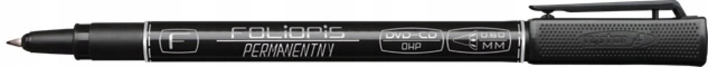 

Foliopis Marker CD Cienkopis 0,6mm Czarny Rystor
