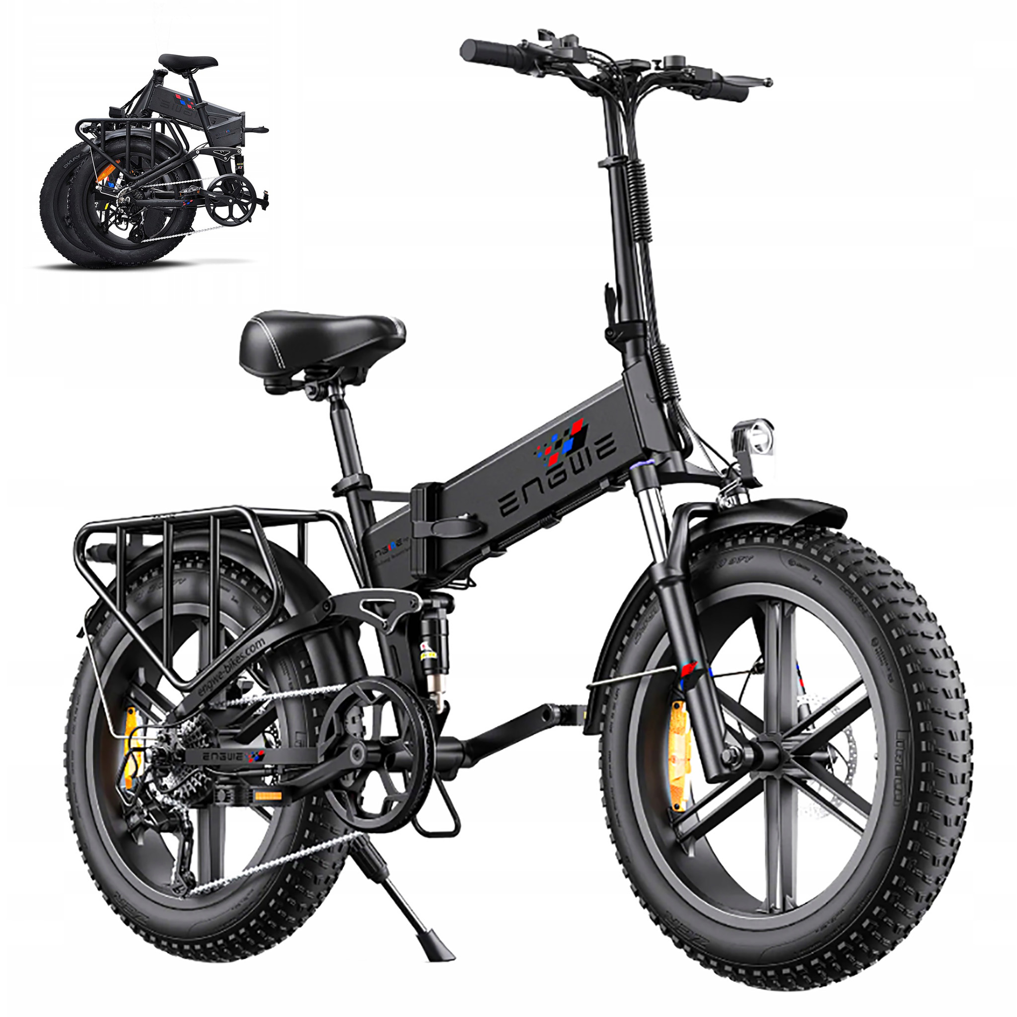 

Engwe Engine X składany rower elektryczny Mtb 20"