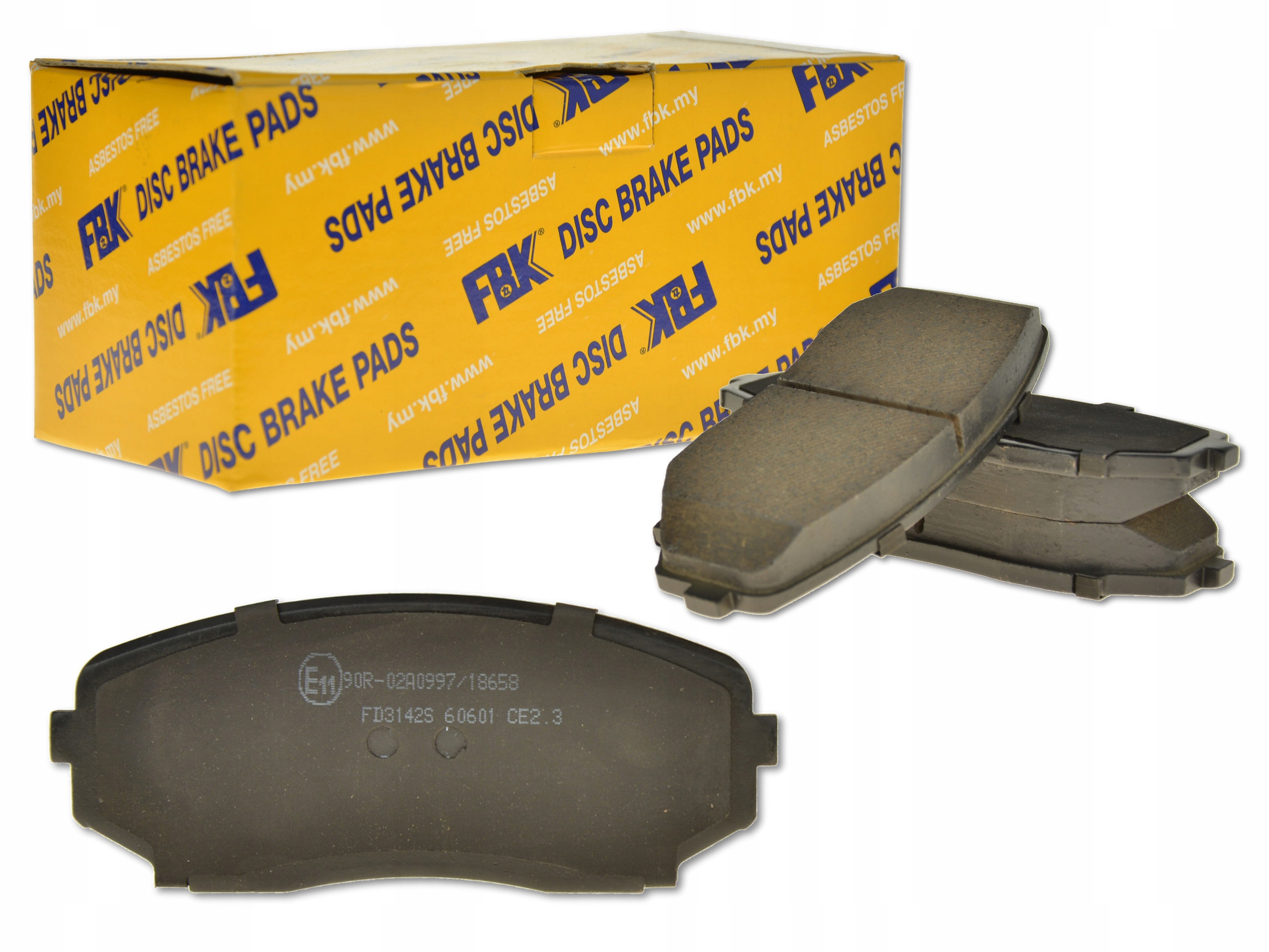 

Ceramiczne Klocki Hamulcowe Przód FD3142S Fbk