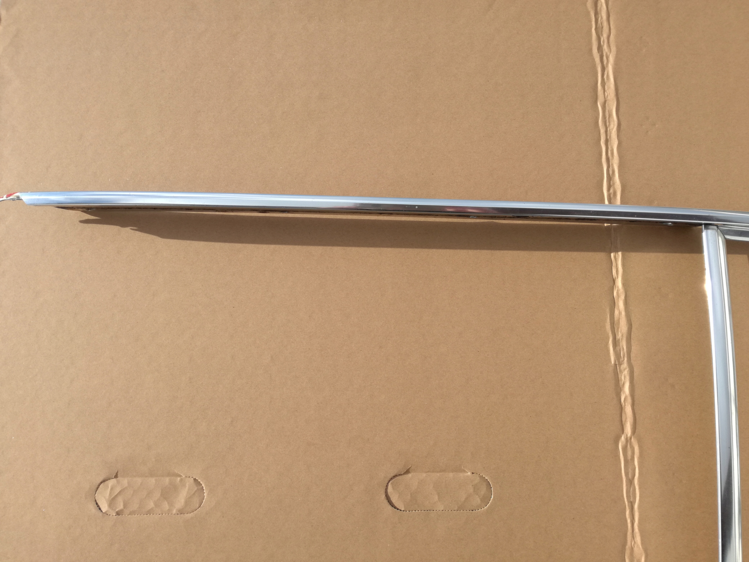 CHROM DACH HARDTOP LINKS MERCEDES SL 107 1076980701