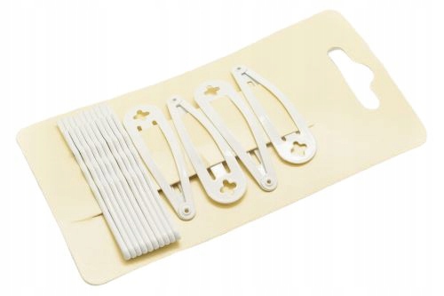 

Komplet spinek i wsuwek białe 50 mm