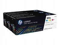 Toner Cartridge 305A C/y/m 3-pack 2600 pages Hp LaserJet Pro