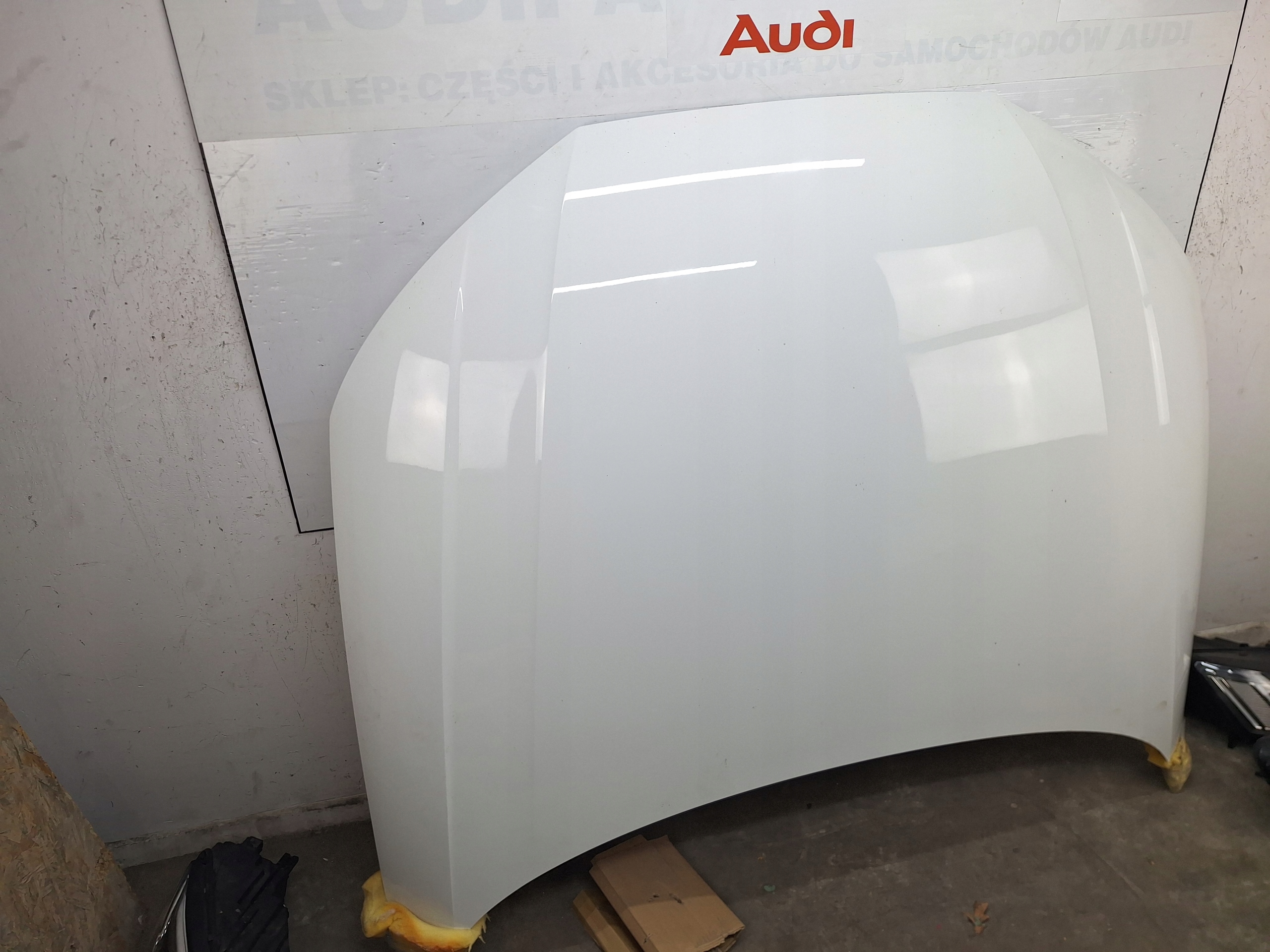 MASKA AUDI A4 B9 8W 8W0 2017-2024 LY9C ORYGINAŁ OE BIAŁA ASO Producent części Audi OE