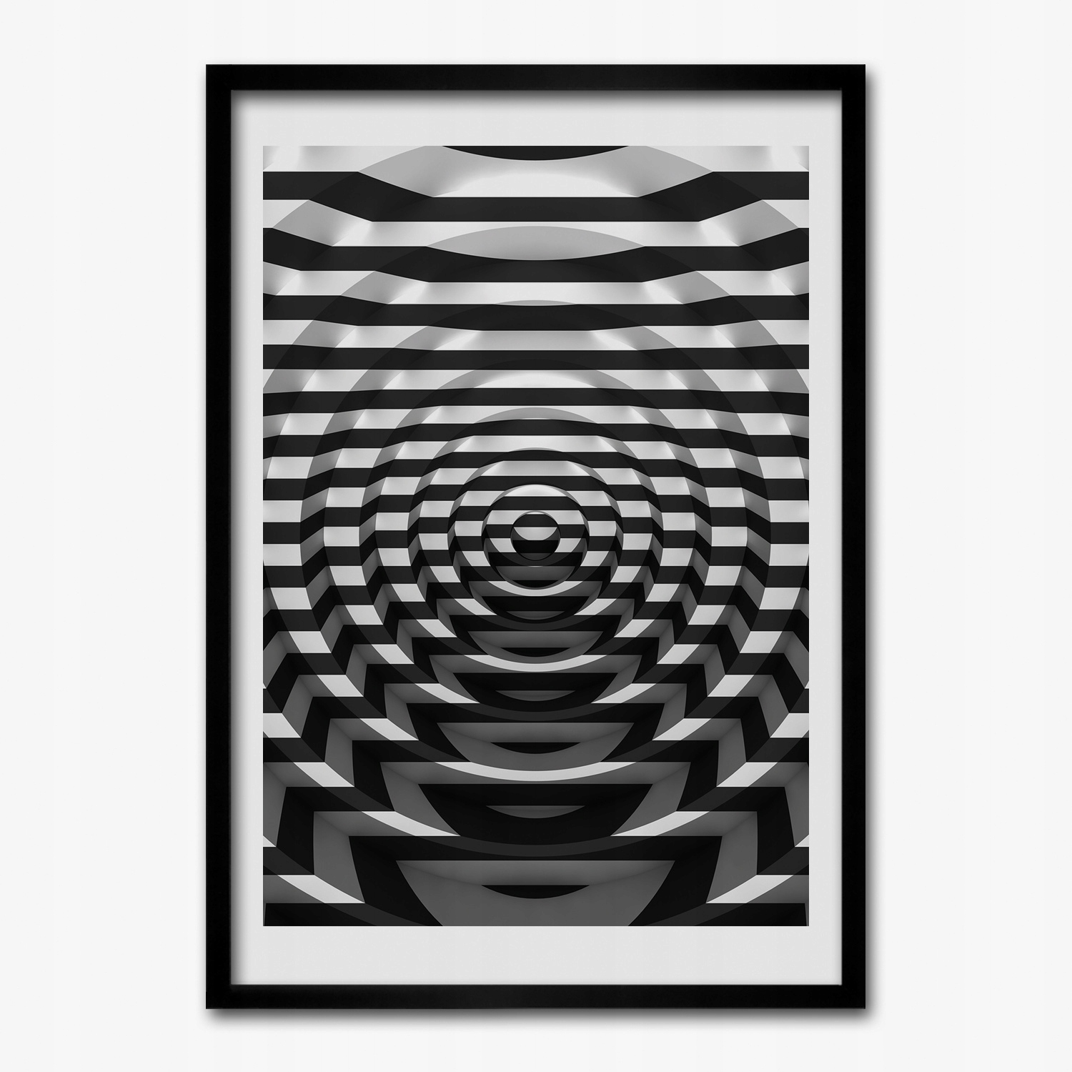 Obraz s rámem Mdf Abstraktní iluze 3D 70x100 cm