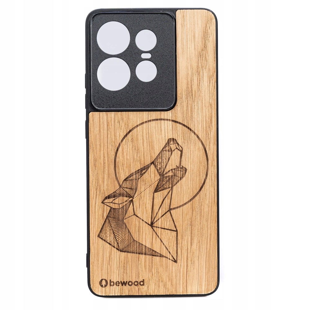 Dřevěné Pouzdro Bewood pro Motorola Edge 50 Pro Wilk Dub