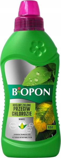 

Biopon do Roślin Zielonych Przeciw Chlorozie 0,5l