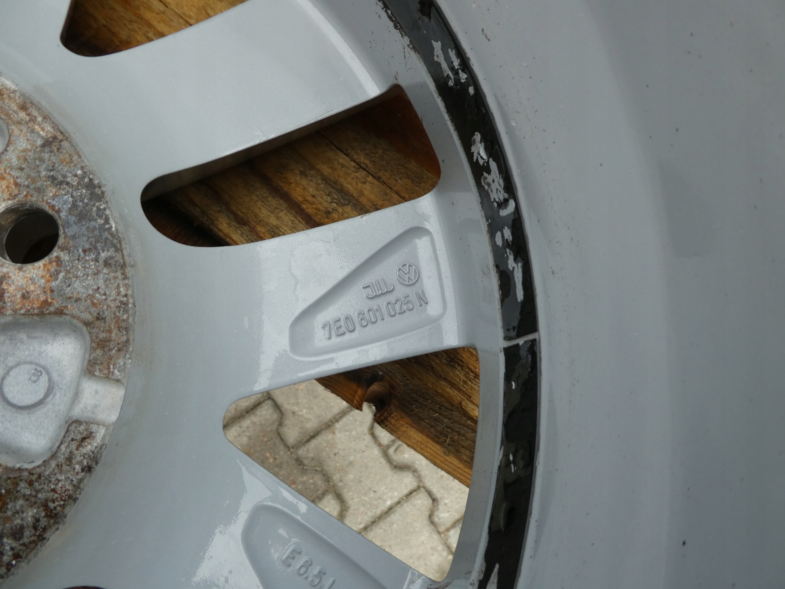 4X discs aluminium disc 7E0601025N VW T5 T6 5X120