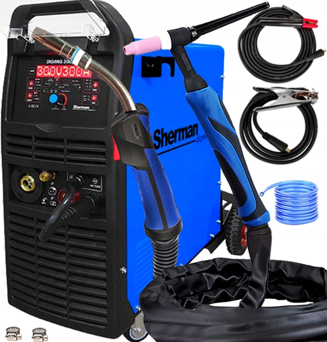 Invertorová Svářečka Migomat Tig DC Hf Sherman Digimig 300 MTM/4R Synergie