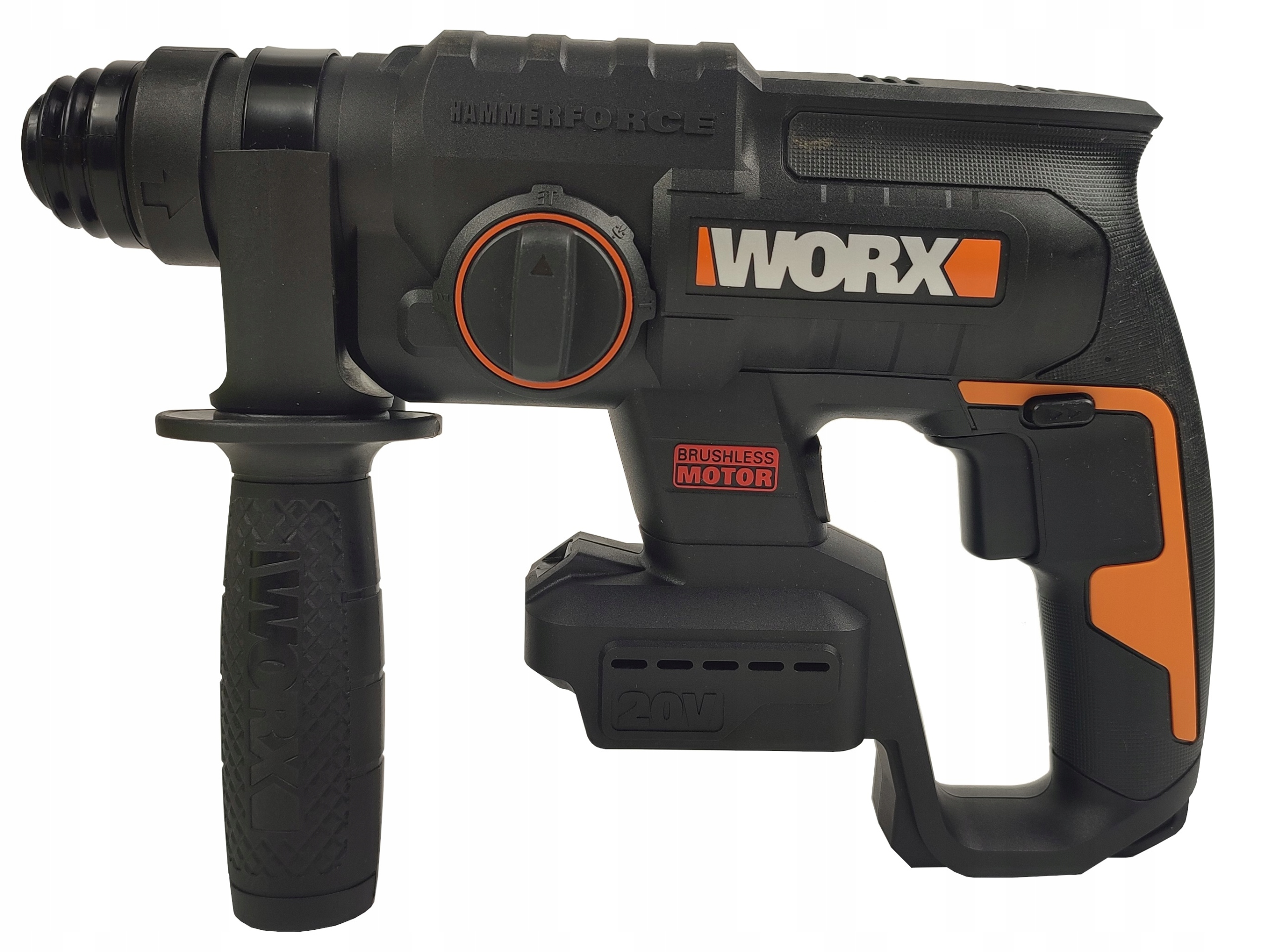 WORX NITRO WX3819 20V Bezszczotkowa Młotowiertarka Akumulatorowa — miniatura 11