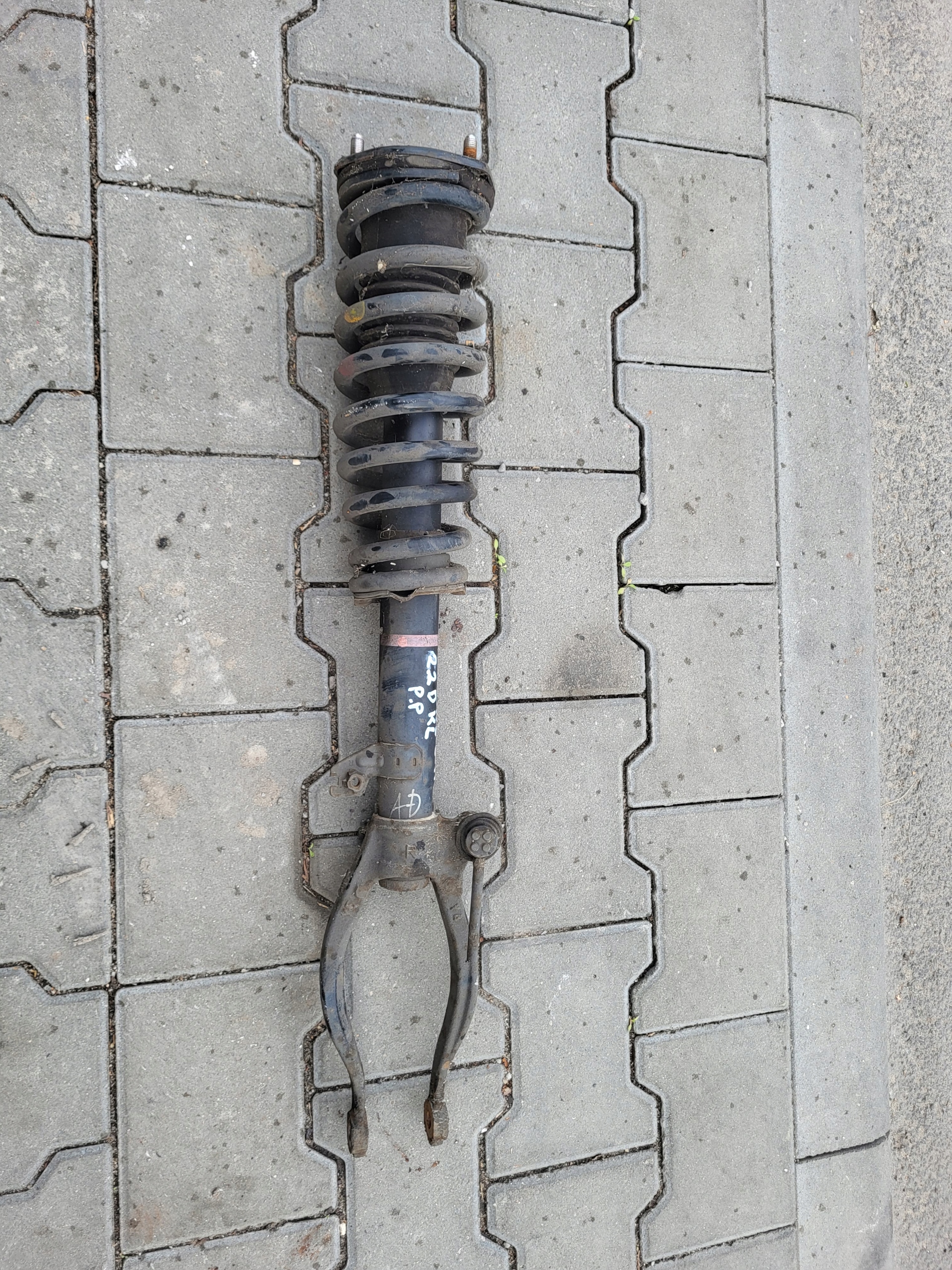 shock absorber right front MAZDA 6 II GH 2.2