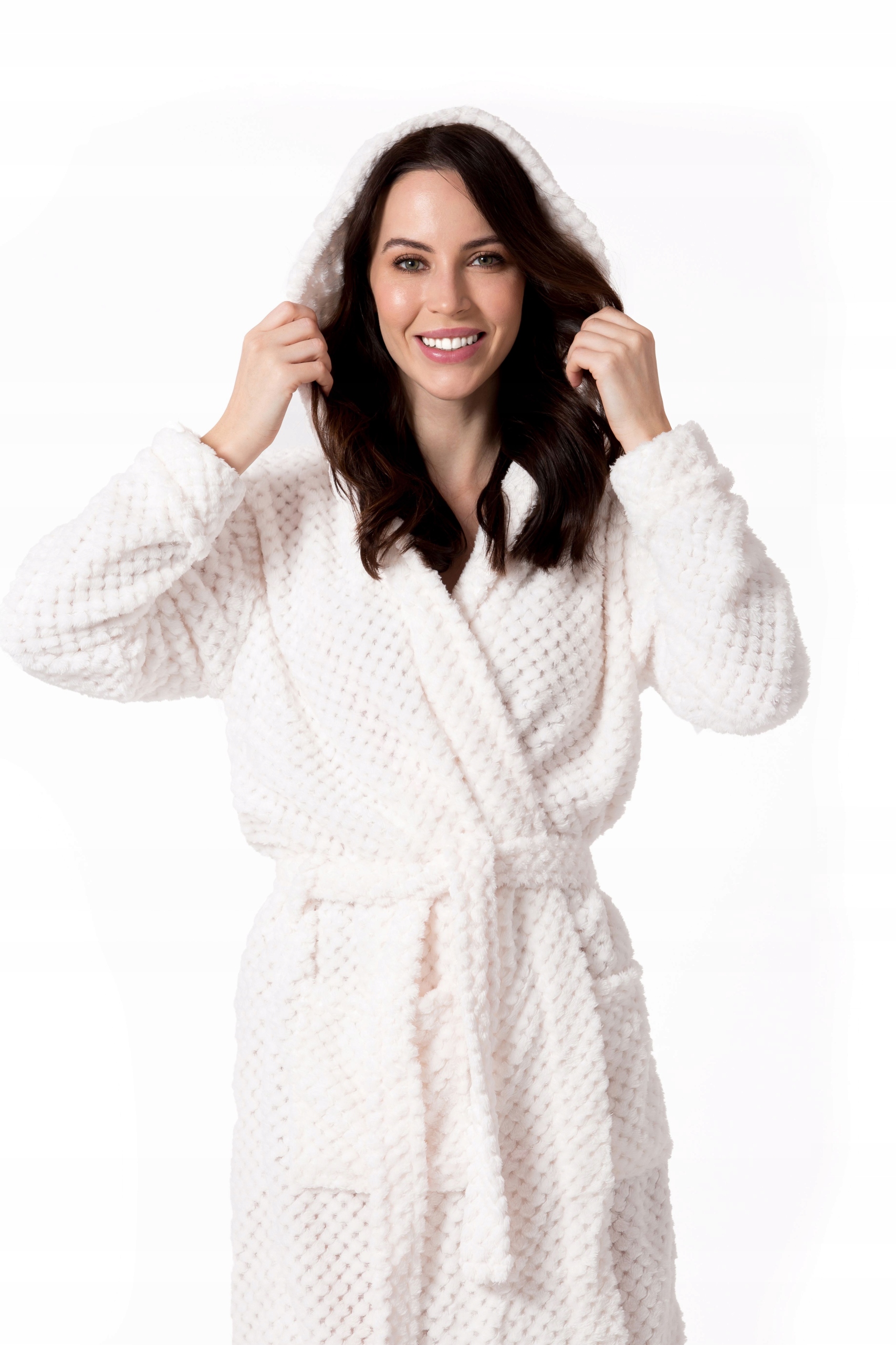 CIEPLUTKI SZLAFROK DAMSKI MIĘKKI DIAMOND L/XL Model DIAMOND L