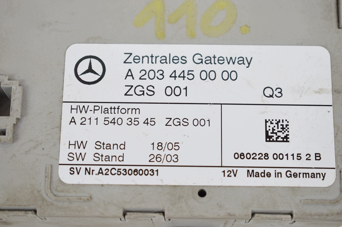 module sensor * GETAWAY MERCEDES A2034450000 A2115403545
