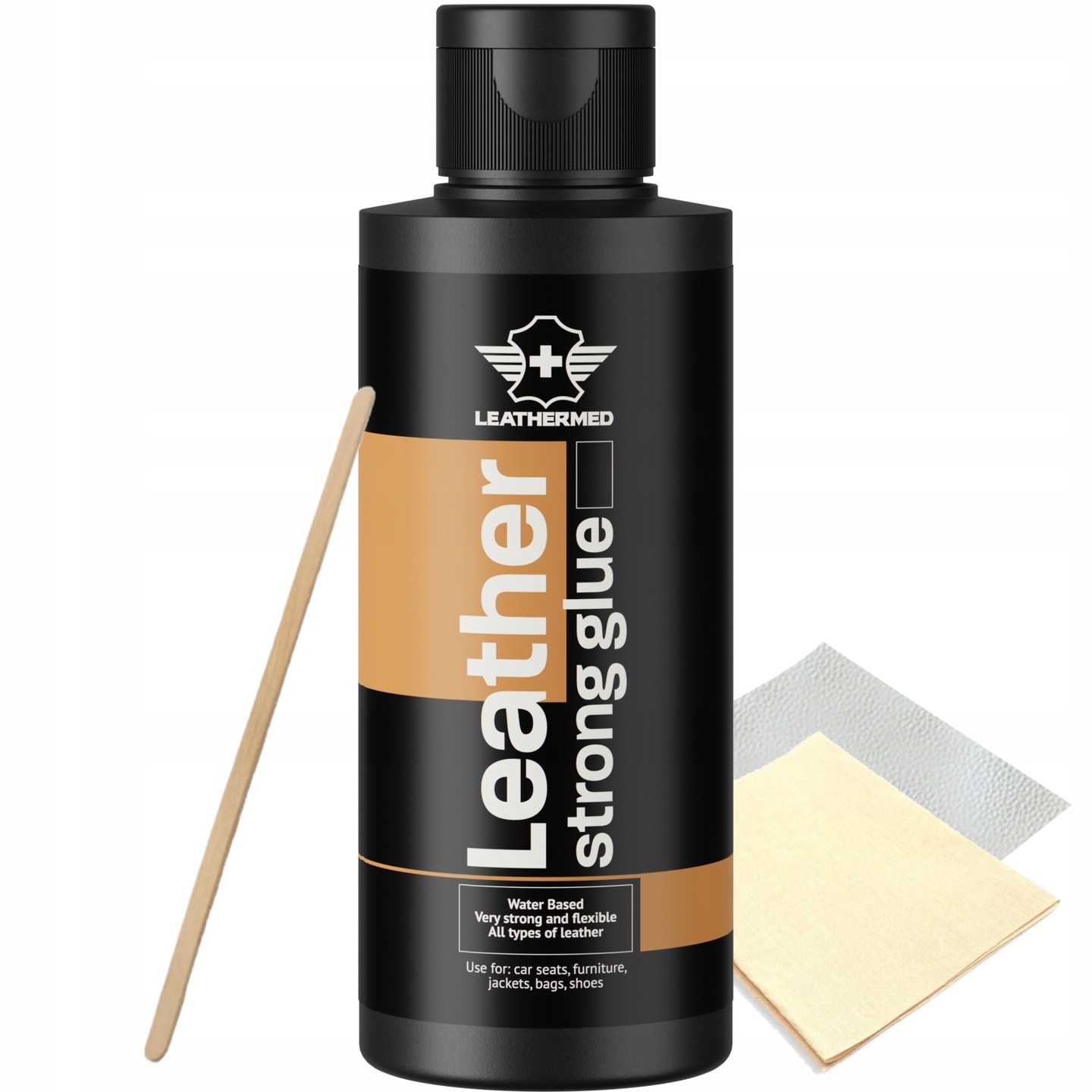 Leathermed Strong Glue Bardzo mocny klej do skóry tapicerki skórzanej 150ml