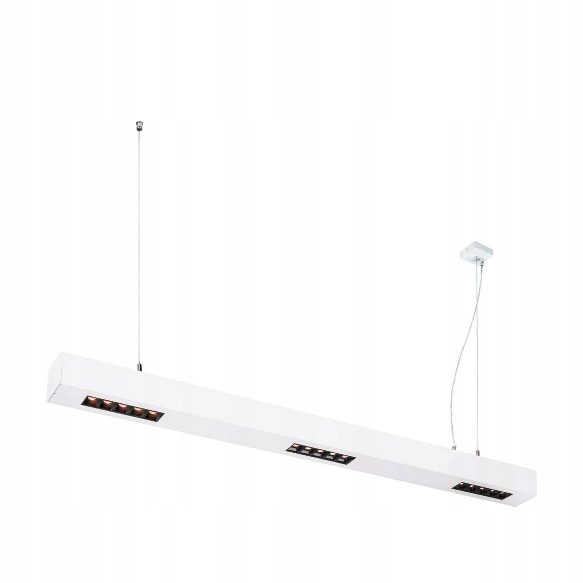 Závesné Led svietidlo Slv Q-line Pd 1000mm biela 3000K 2100lm