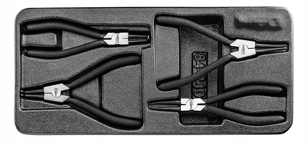 Neo плоскогубцы для стопорных колец 4шт. (84240)