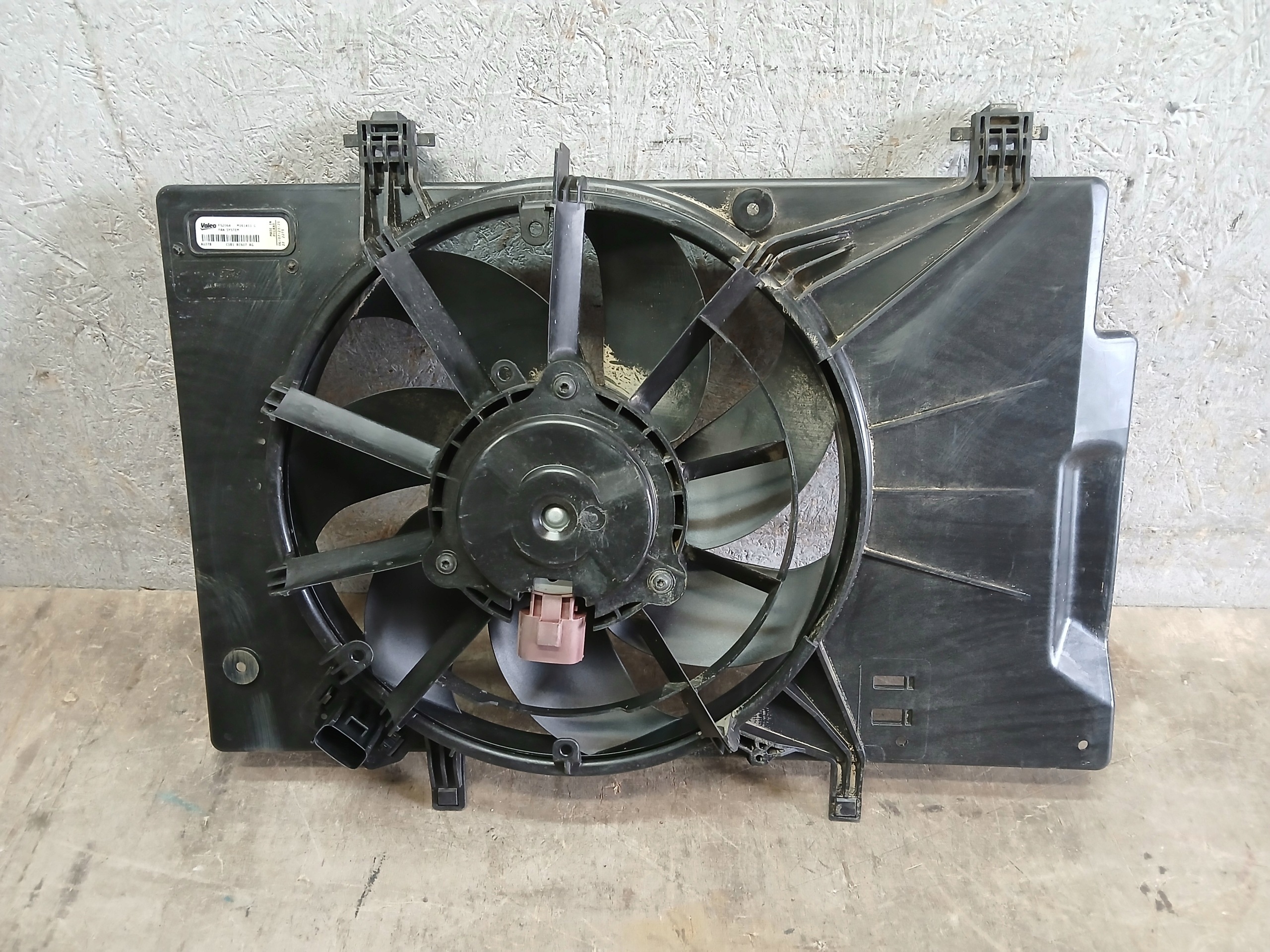 ventilátor chladiče obal FORD FIESTA MK7 08- C1B1-8C607-AG