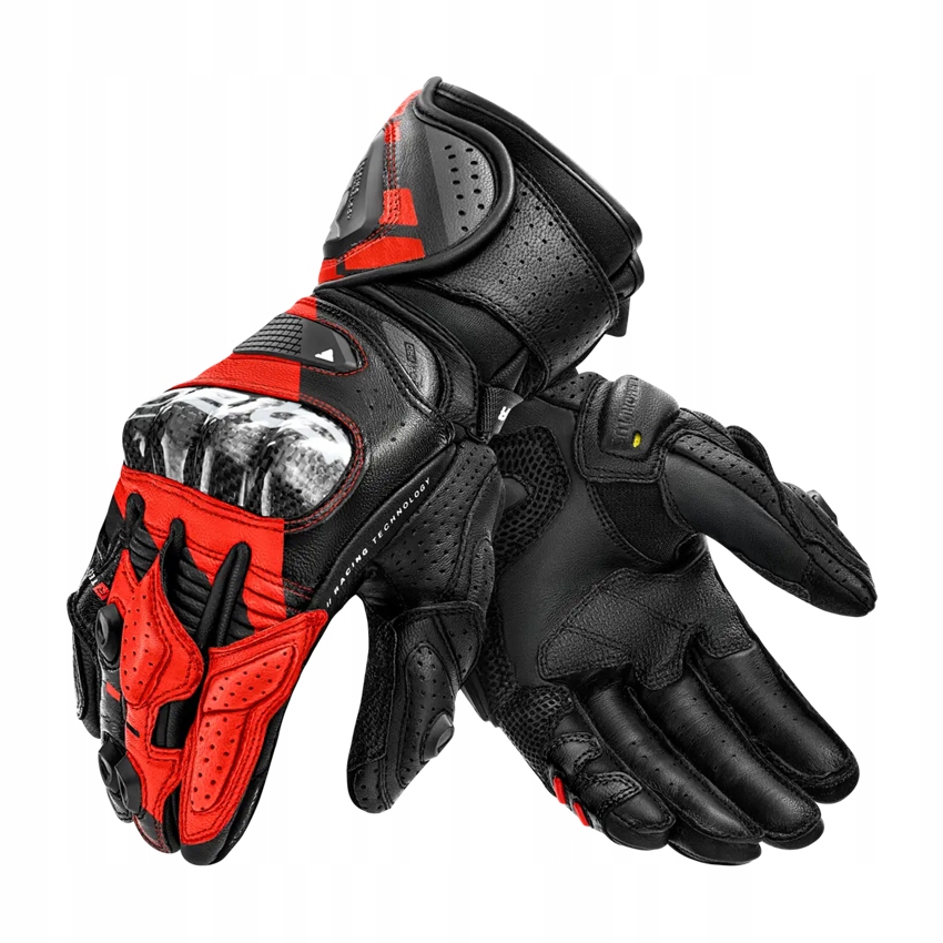 Shima RS-3 Men Red Fluo športové pánske motocyklové rukavice XL