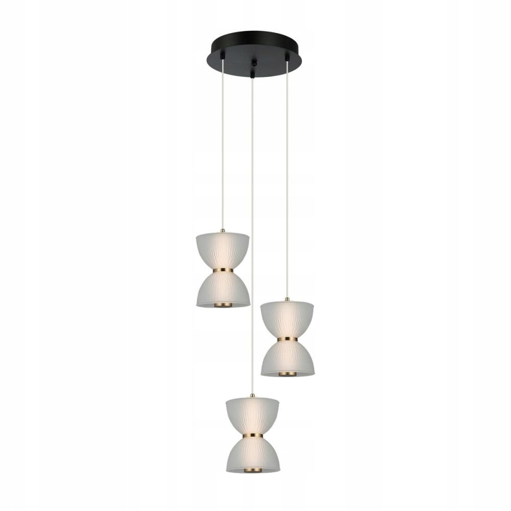 Závesná Led lampa 22W Tica PND-83949-3-BK Italux
