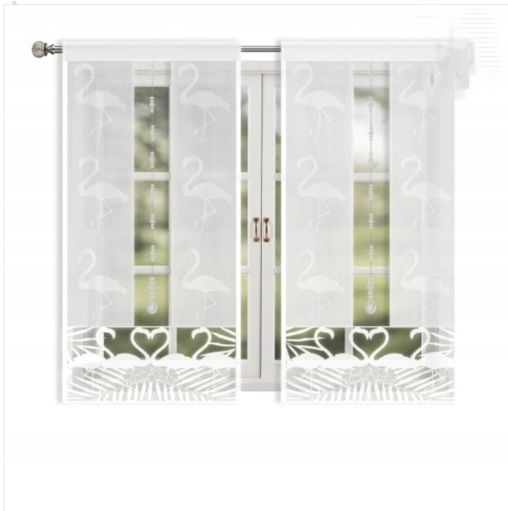 

Komplet 2 sztuk paneli ażurowych flamingi 60x130cm