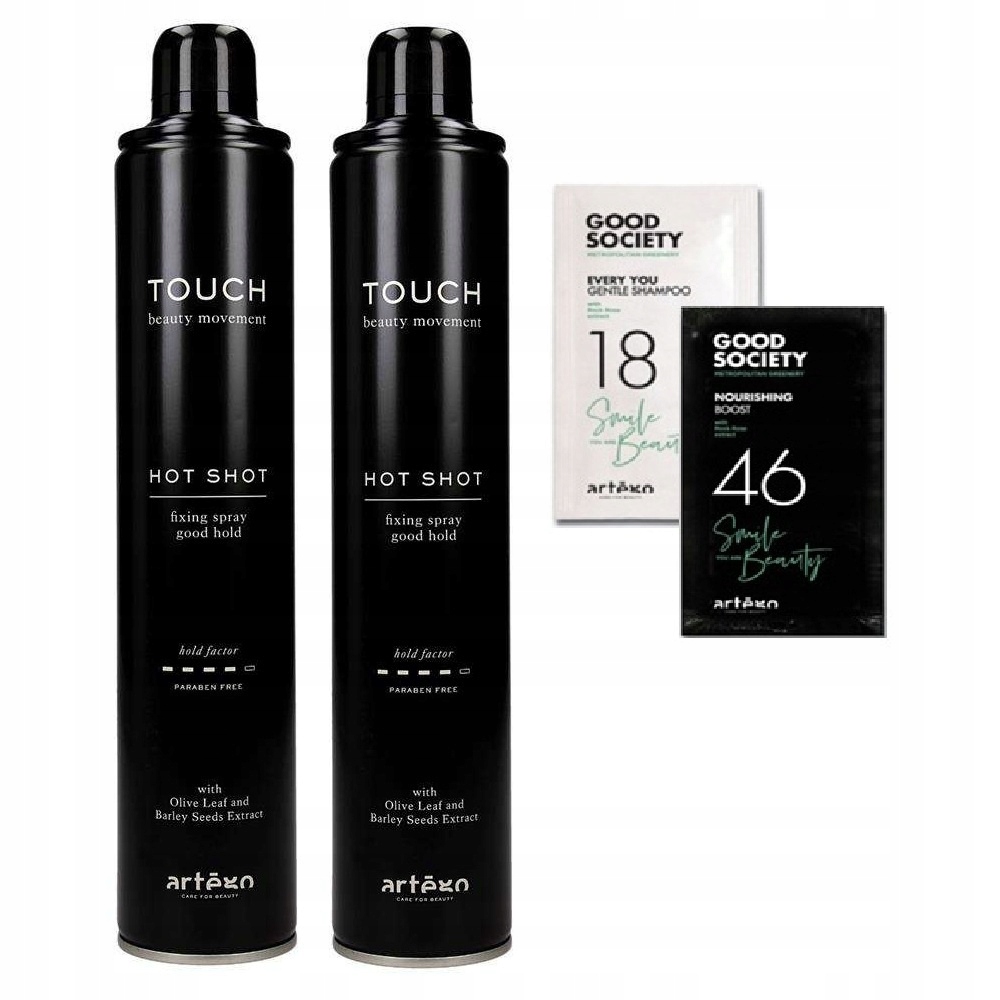 Touch Hot Shot zestaw z szamponem 18 Every You i maską 46 Nourishing Boost