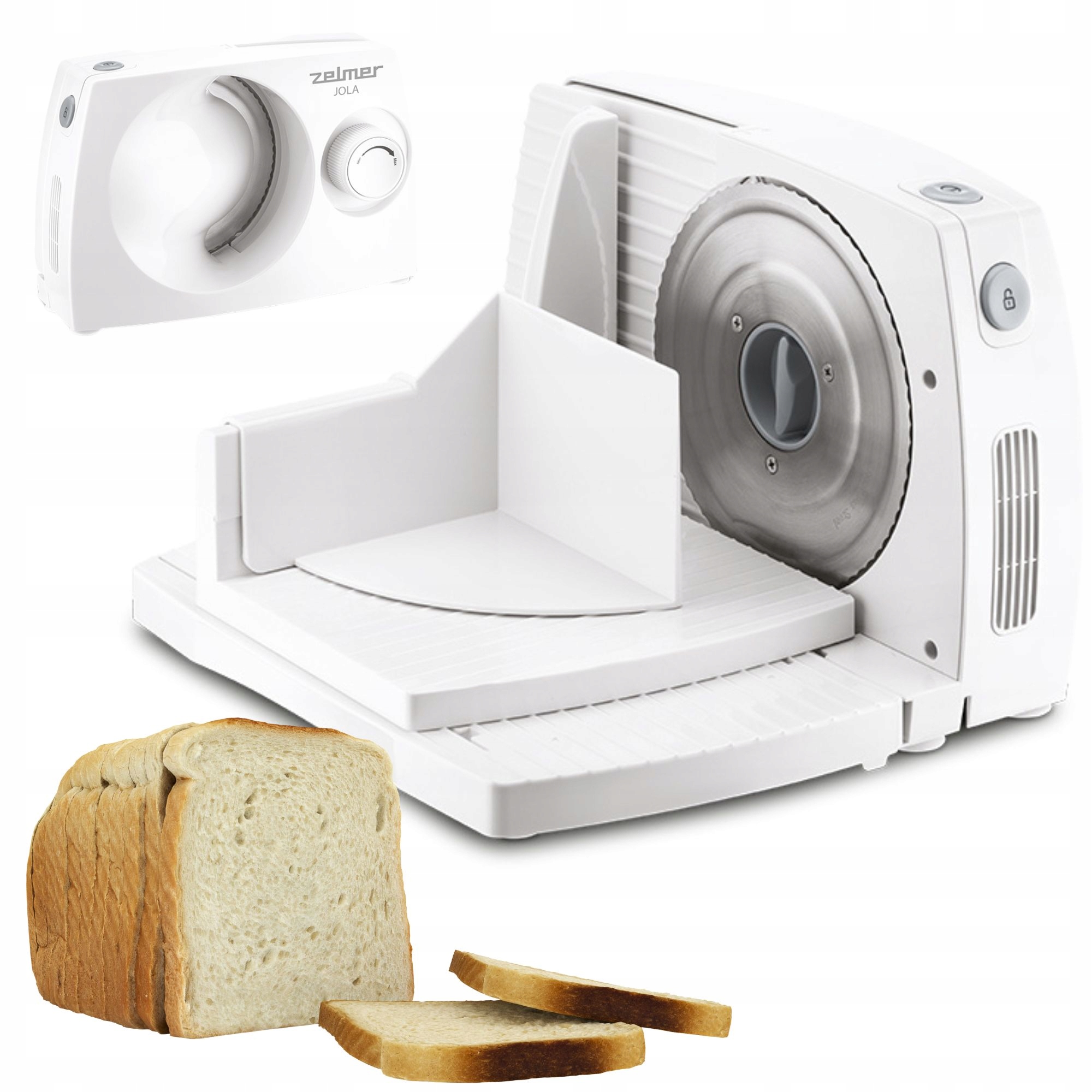 KRAJALNICA DO CHLEBA WĘDLIN ZELMER ZFS1016 JOLA 150W