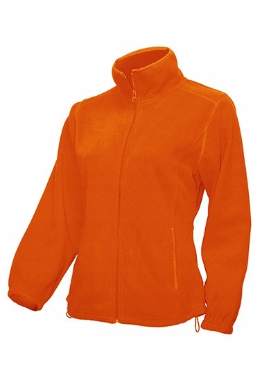 

Polar damski Jhk rozpinany z kieszeniami Orange Xs