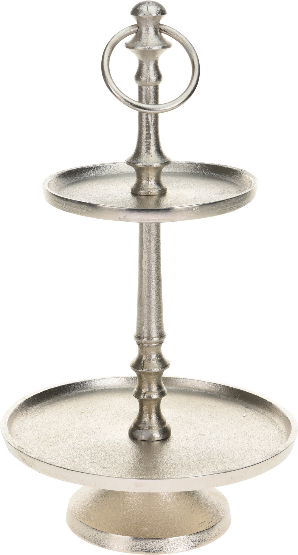 

Patera metalowa dwu piętrowa 34 cm