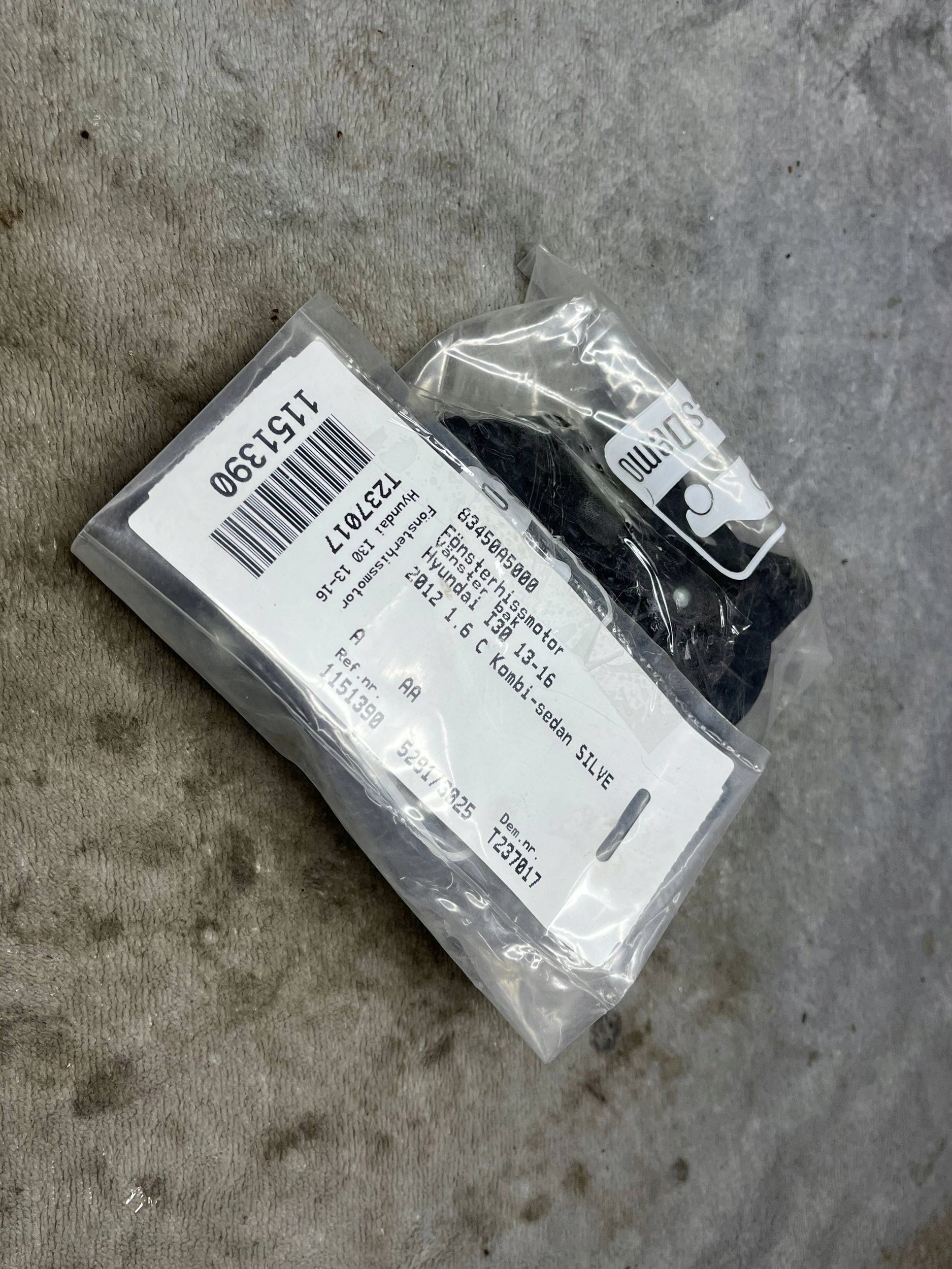 HYUNDAI I30 II HB mini motor windows rear part left 83450-A5000 !J