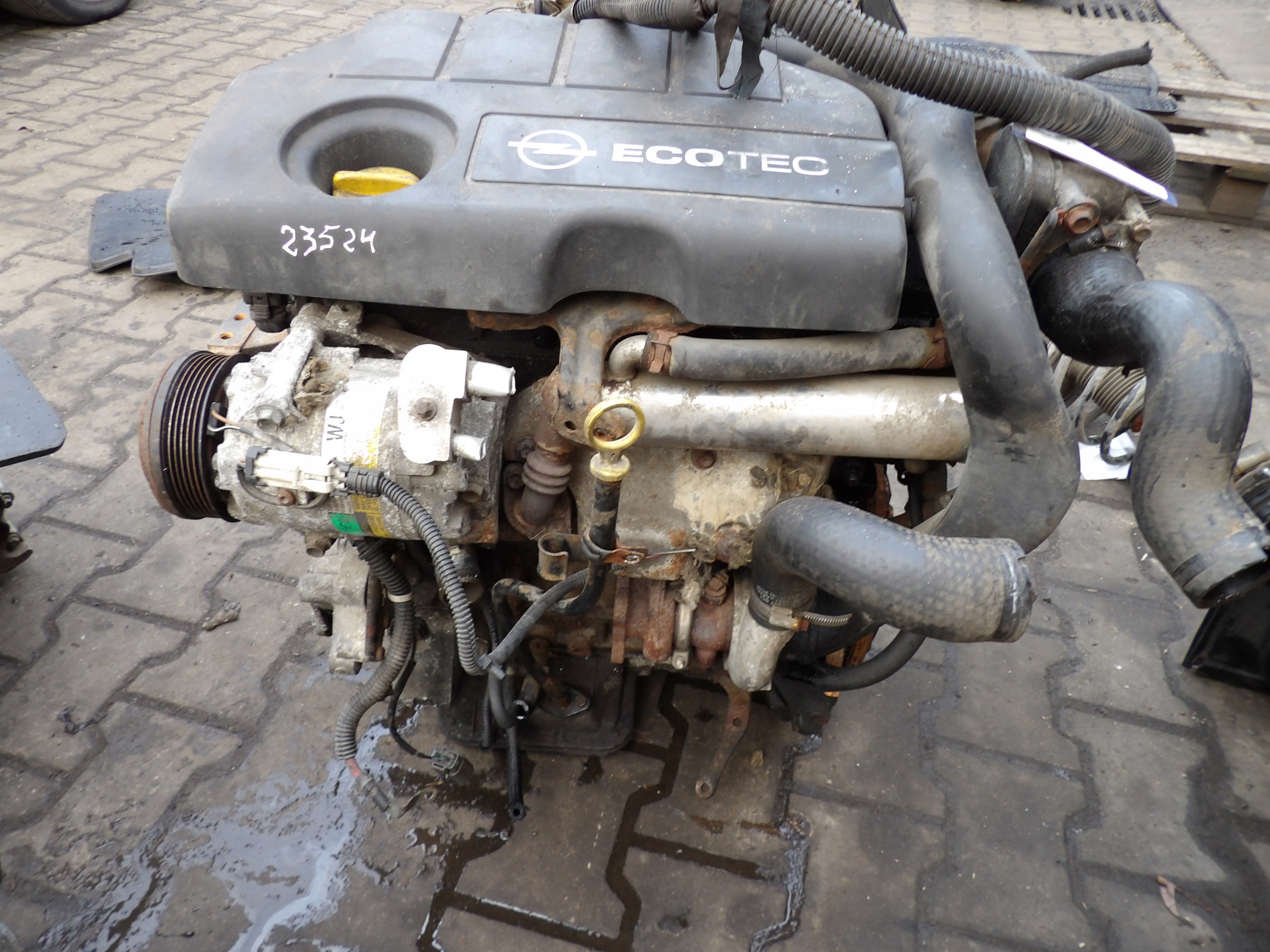 Opel Astra H 1,7 CDTI 59KW 80KM engine complete Z17DTL