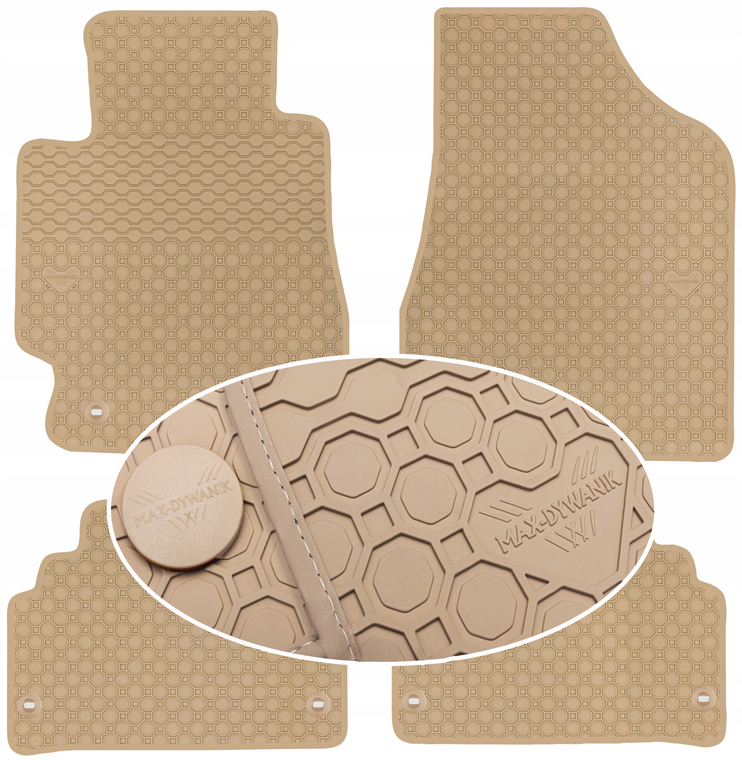 Килимки Max-Килимок резинові 103719641000 4 el.