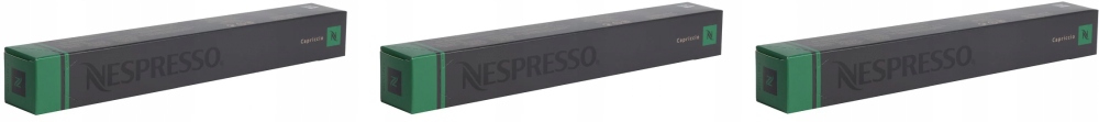 Oryginalne Nespresso Capriccio kapsułki 10szt x3