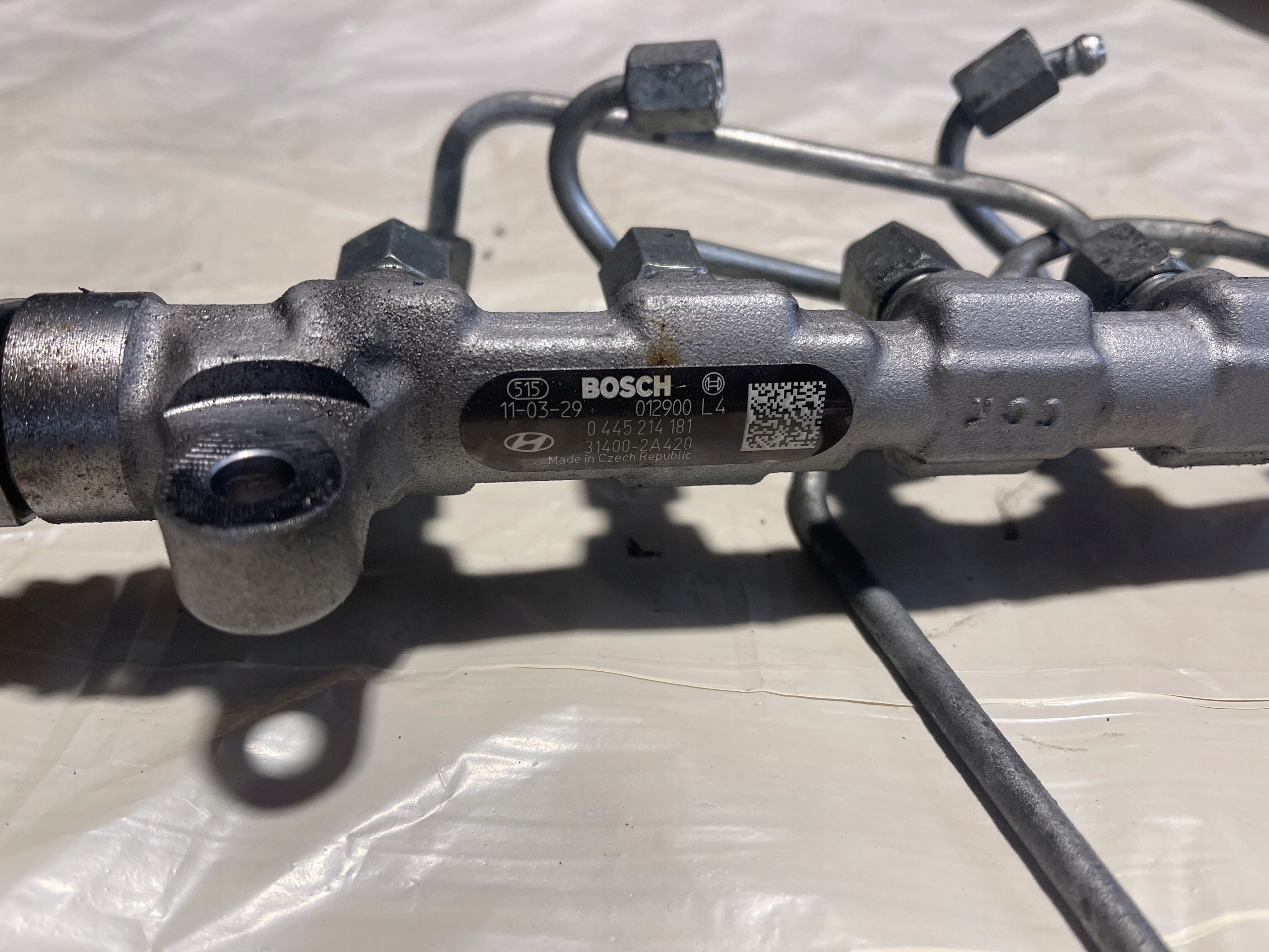Hyundai ix35 09-13 1.7 CRDI Rampe injection 0445214181