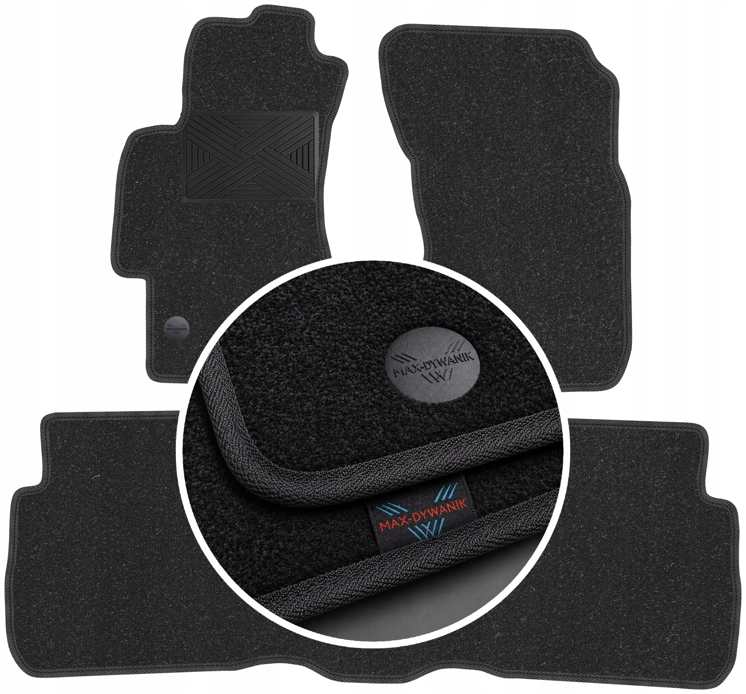 Subaru Outback III 2005-2009 Autokoberce Koberce do auta