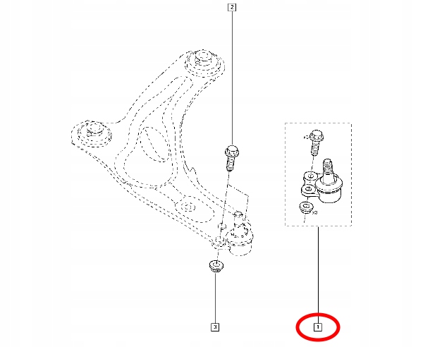 SWORZEN WAHACZA LAGUNA II ESPACE IV VEL SATIS ORYG Part number 401606676R
