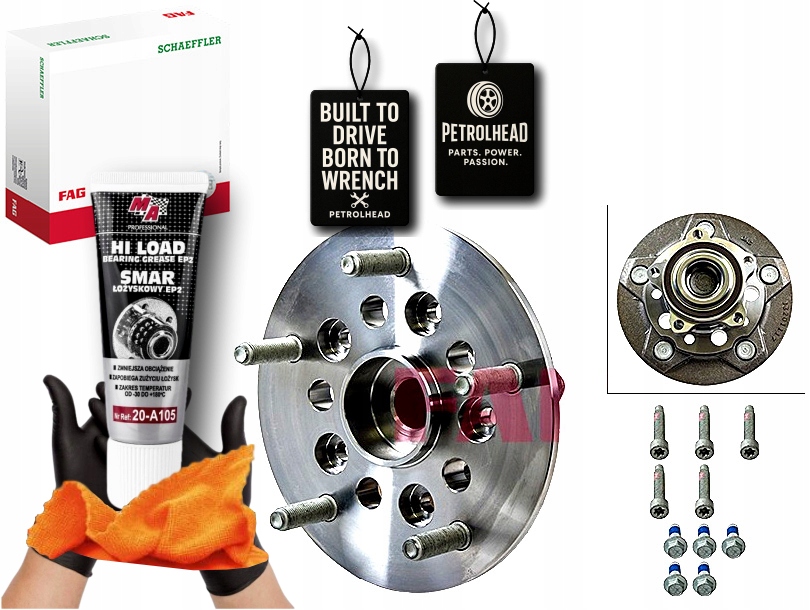 Sada Ložiska Kola S Pístem Přední L/p Ford Transit V #Petrolhead Pro+ Kit7