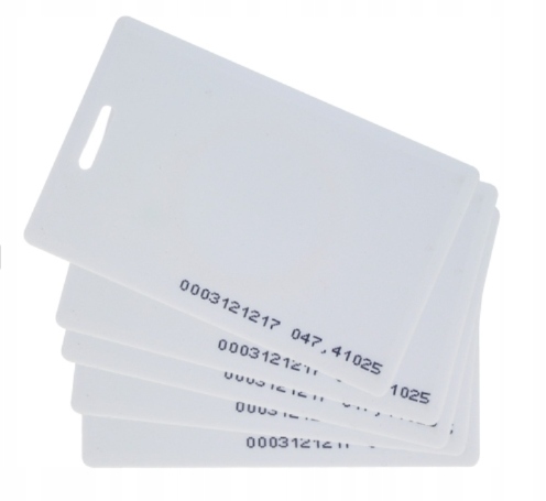 Karta RFID Clamshell Unique 125 kHz - 25 szt. Kod producenta TK4100