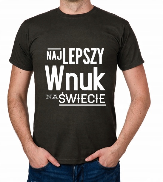 

koszulka Dla Wnuka Najlepszy Wnuczek prezent